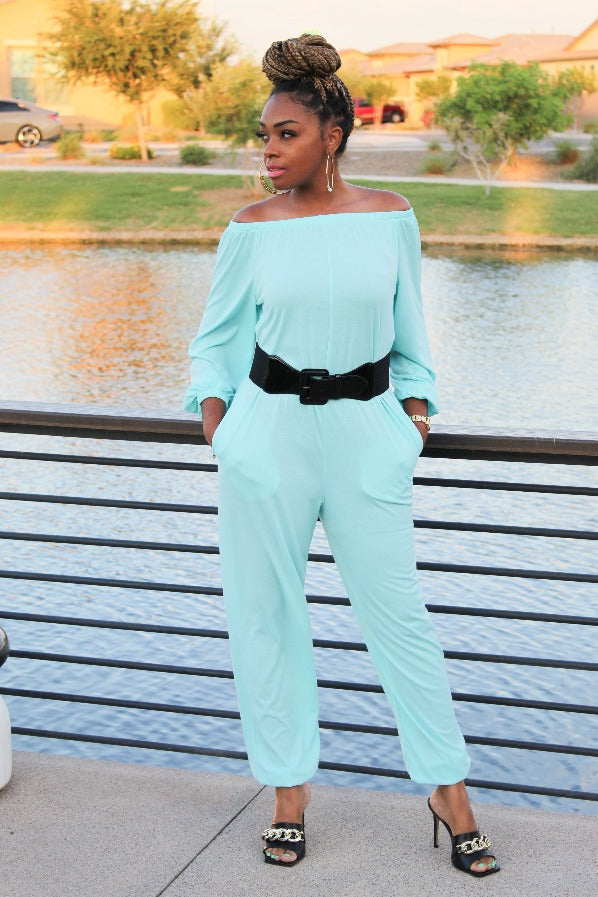 Simply Blue Modish Jumpsuit