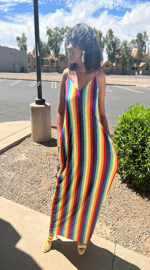 Taste of the rainbow Modish Dress