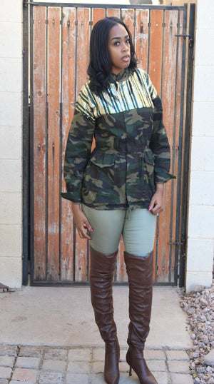 Love and War Camo Modish Jacket