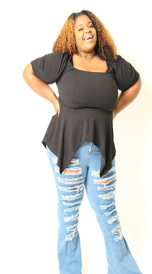 Simple Not Basic Modish Top