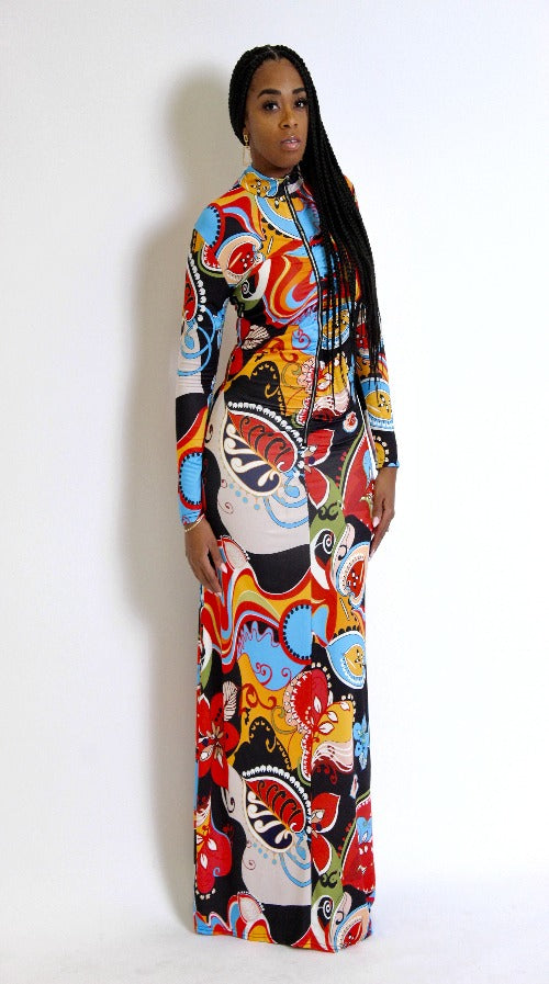 Maze Of Beauty Modish Dress